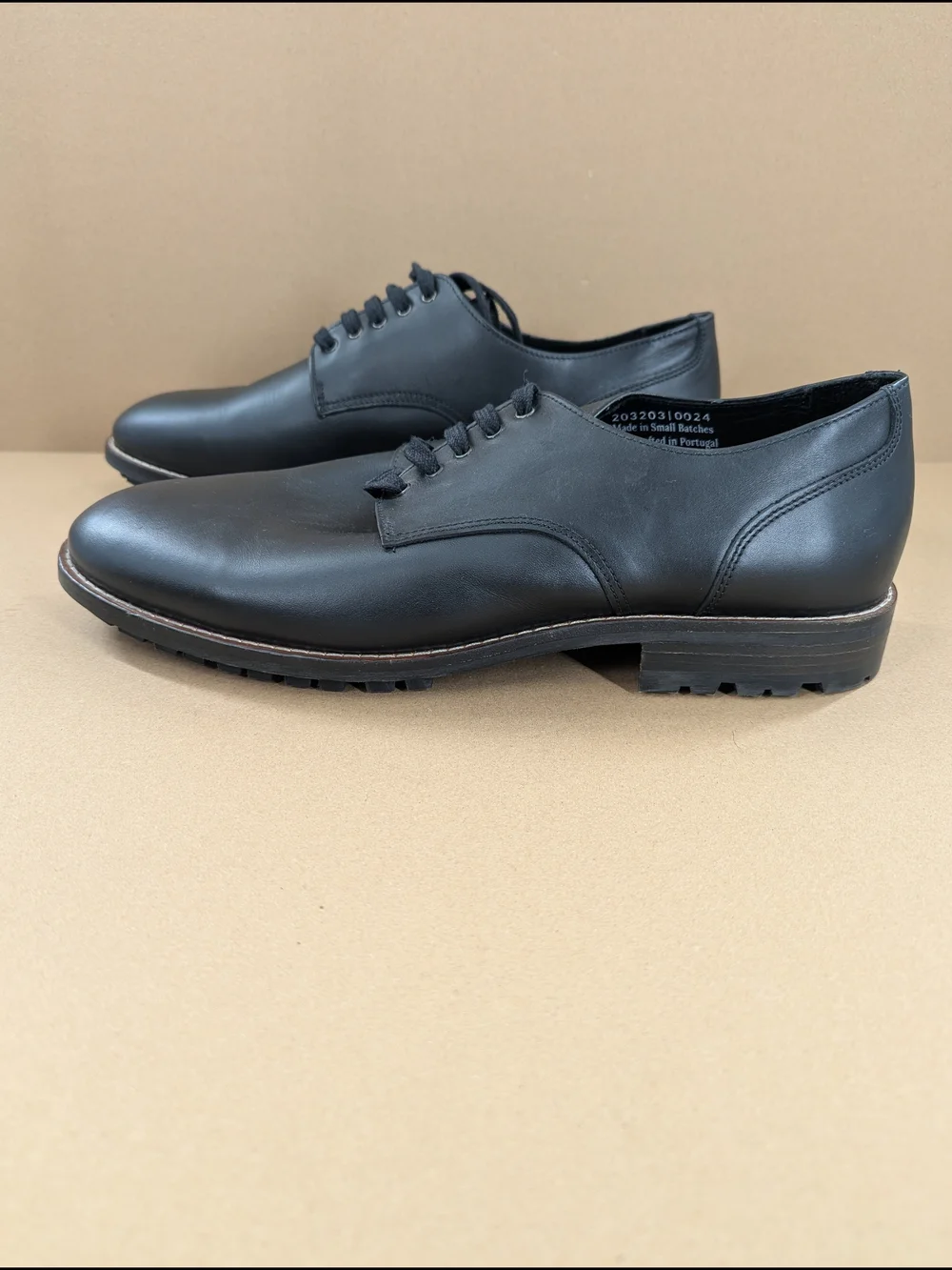 Thursday Leather Oxford Dress Shoes Lace Up Mens 12.5 Black Academia Classic